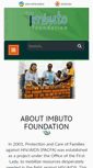 Mobile Screenshot of cyrwa07.imbutofoundation.org